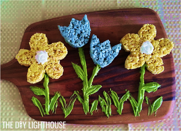 DIY Rice Krispie Treat Flowers logo