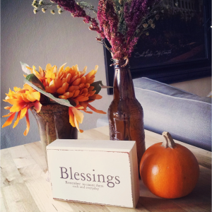 Fall Decor Blessings