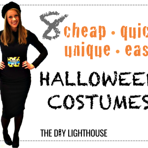 8 ideas for cheap quick unique and easy halloween costumes