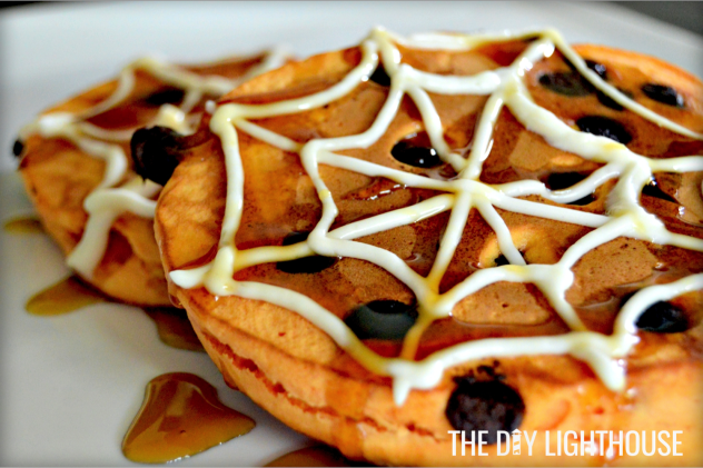 Spider Web Pancakes