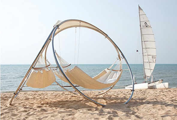 Coolest Hammocks ever! A list of the 20 coolest hammocks and it's got everything from an outdoor cage hammock, to an indoor hanging seat hammock, to a kayak hammock, to a tent hammock, to a... wait for it... bathtub hammock!