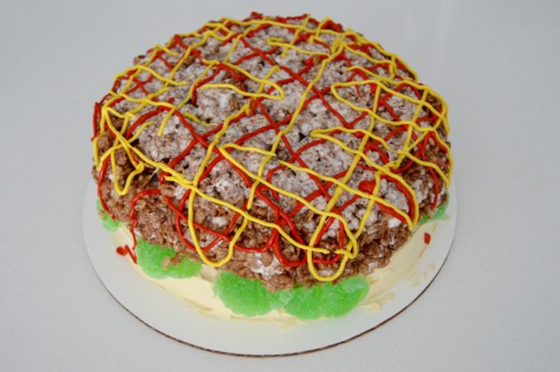 Hamburger Cake 