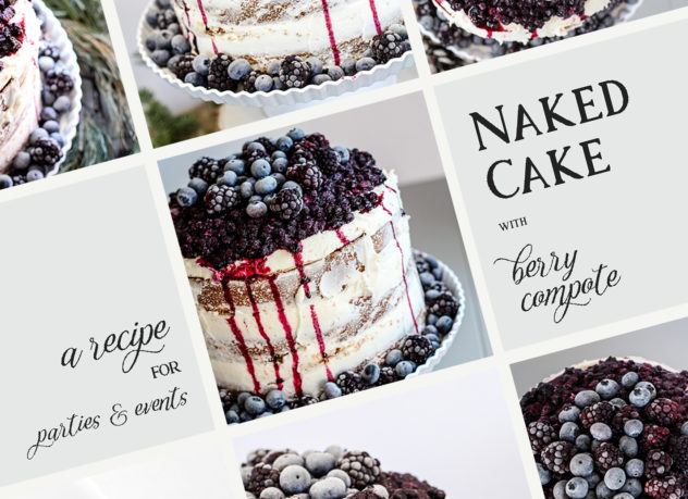 Naked Cake with Berry Compote Recipe