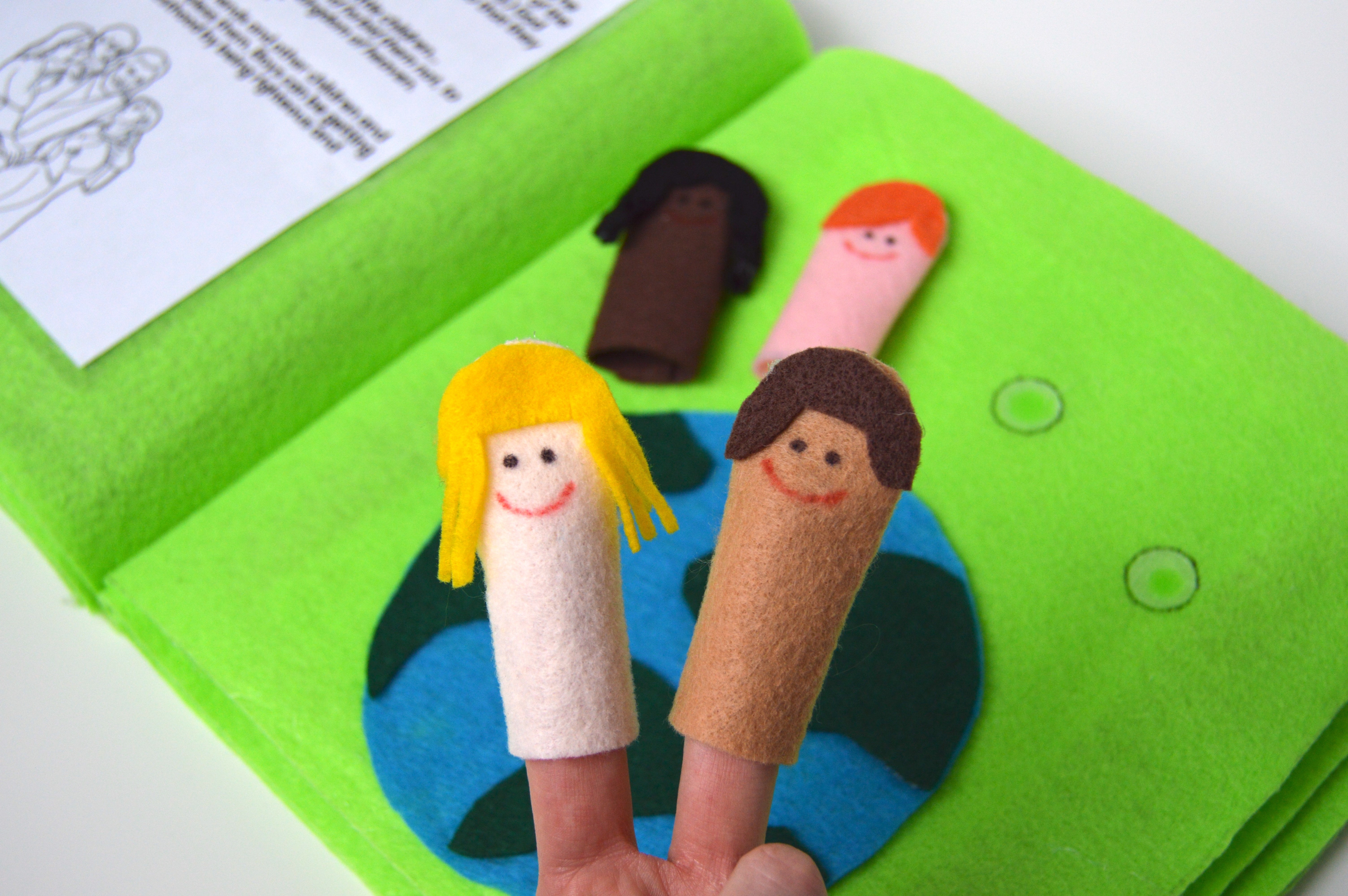 finger puppets The DIY Lighthouse