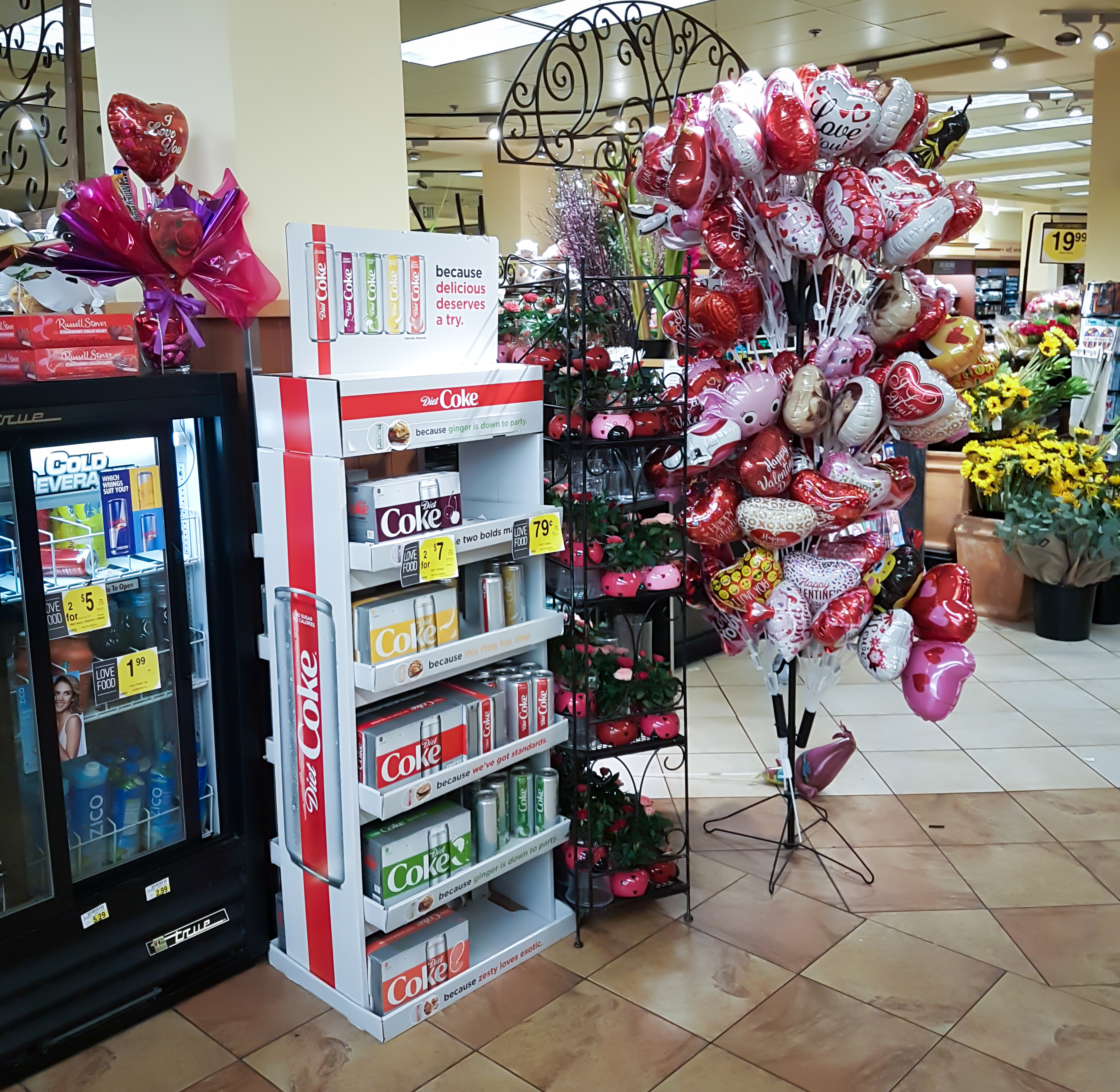 New sleek cans for Diet Coke flavors at QFC