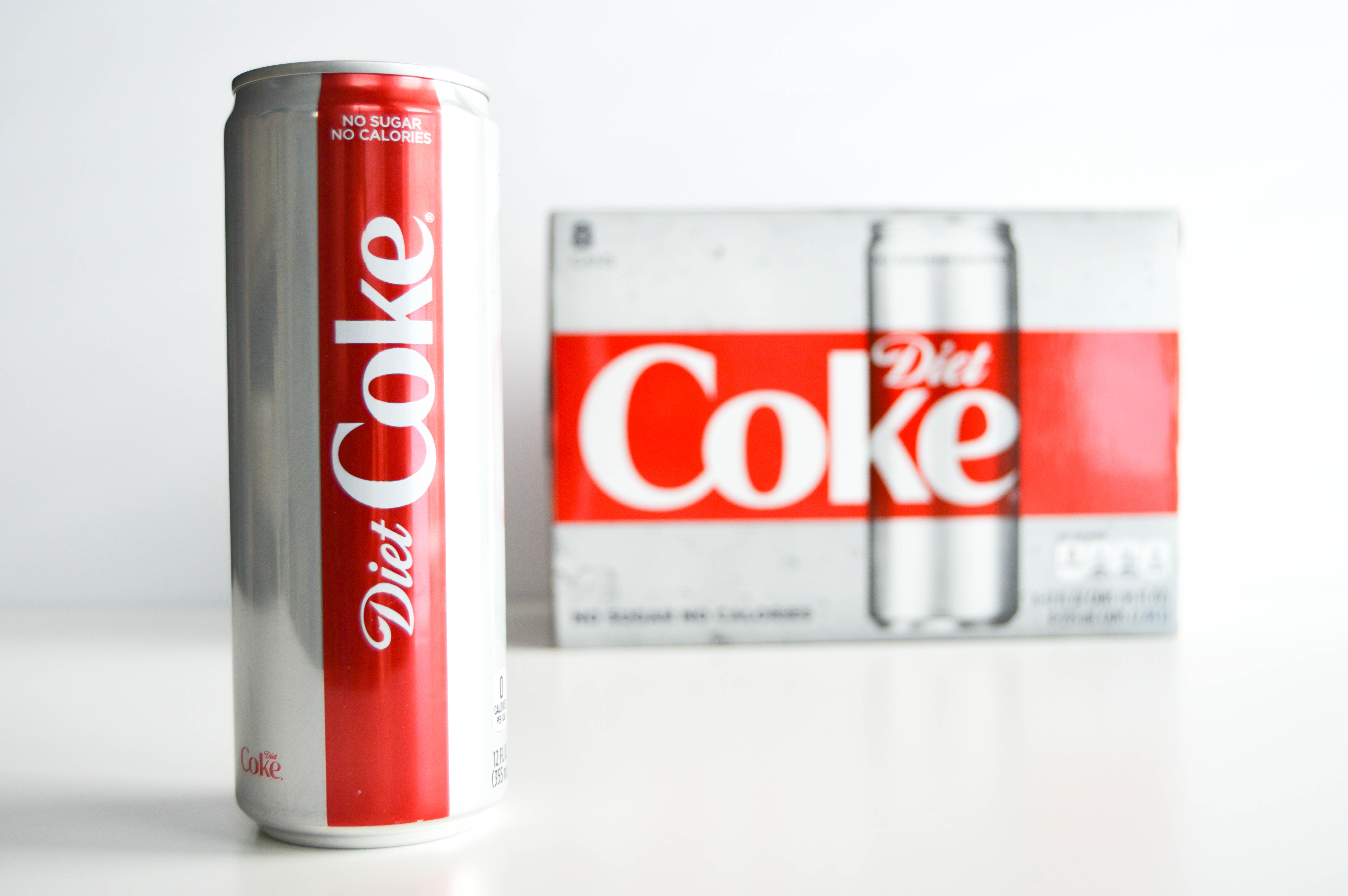 Classic Diet Coke in new sleek can