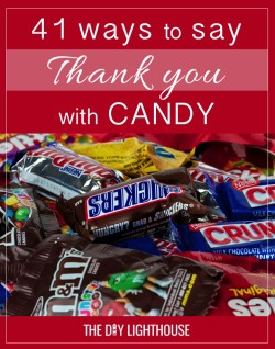 41 Ways to Say Thank You with Candy