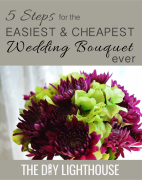 wedding bouquet DIY watermark