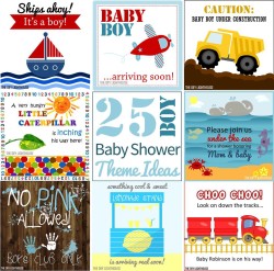 25 Boy Baby Shower Theme Ideas Compilation