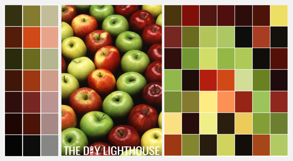Fall Color Palette Combinations - Fall Apples