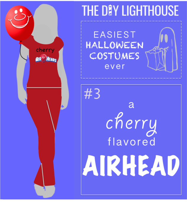 easy halloween costume idea--an airhead