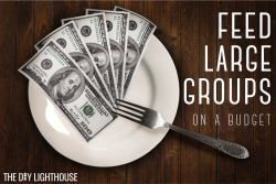 how to feed large groups on a budget