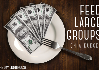 how to feed large groups on a budget