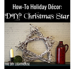 How-to Holiday Decor DIY Christmas Star