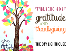 Tree of gratitude & thanksgiving
