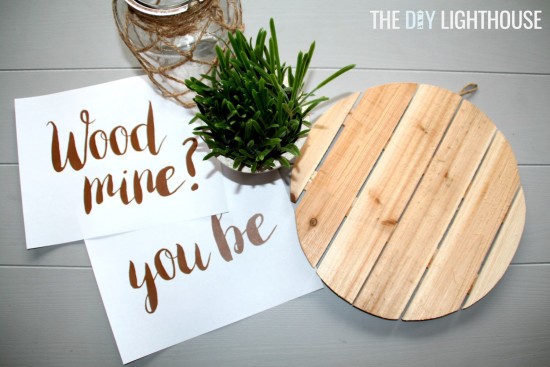 Wood you be mine sign1
