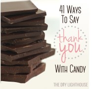 41 ways to say thank you with candy