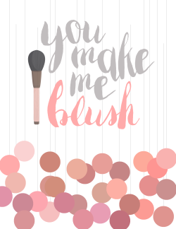 you make me blush