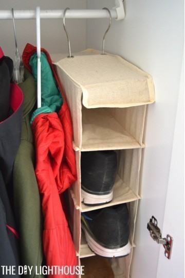 Coat Closet Shoe Rack The Diy Lighthouse