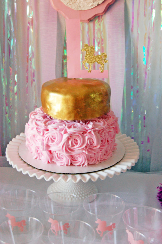 Pink and Gold Unicorn Birthday Party [by The Party Girl] - The DIY ...