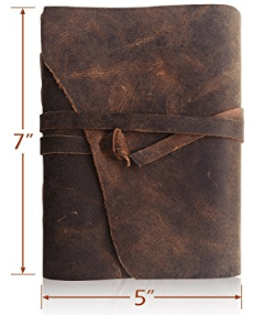 Gifts for him | Manly man gift idea list | Christmas gift or Fathers Day gift ideas for husband or dad | Leather journal