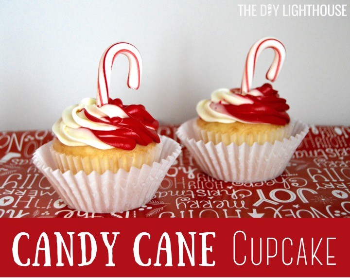 candy-cane-cupcake | Christmas cupcake ideas