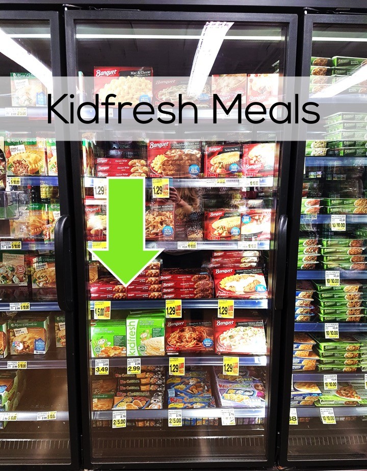 Kidfresh Frozen Meals in Family Meals frozen section at QFC.
