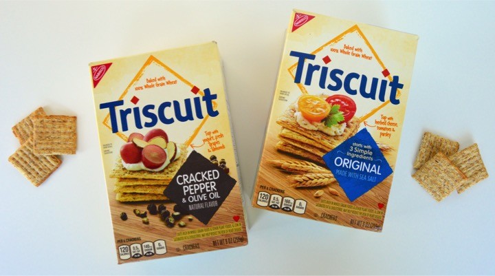TRISCUIT Crackers boxes | Original and Cracked Pepper & Olive Oil