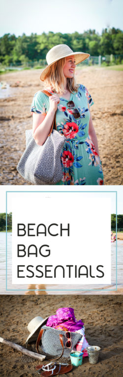 Family-Friendly Beach Bag Essentials for Summer Days at the Lake or Beach! Protection, comfort, and fun are all essential to a great day in and out of the water with kids. It all starts with a beach bag and ends with a tired group and lots of memories. | bag, beach, ball, book, bucket, buckets, children, clothes, family, floppy hat, ideas, kid, kids, lake, life jacket, ocean, parenting, parents, pool, puddle jumper #JumpIntoSummer #CollectiveBias #ad