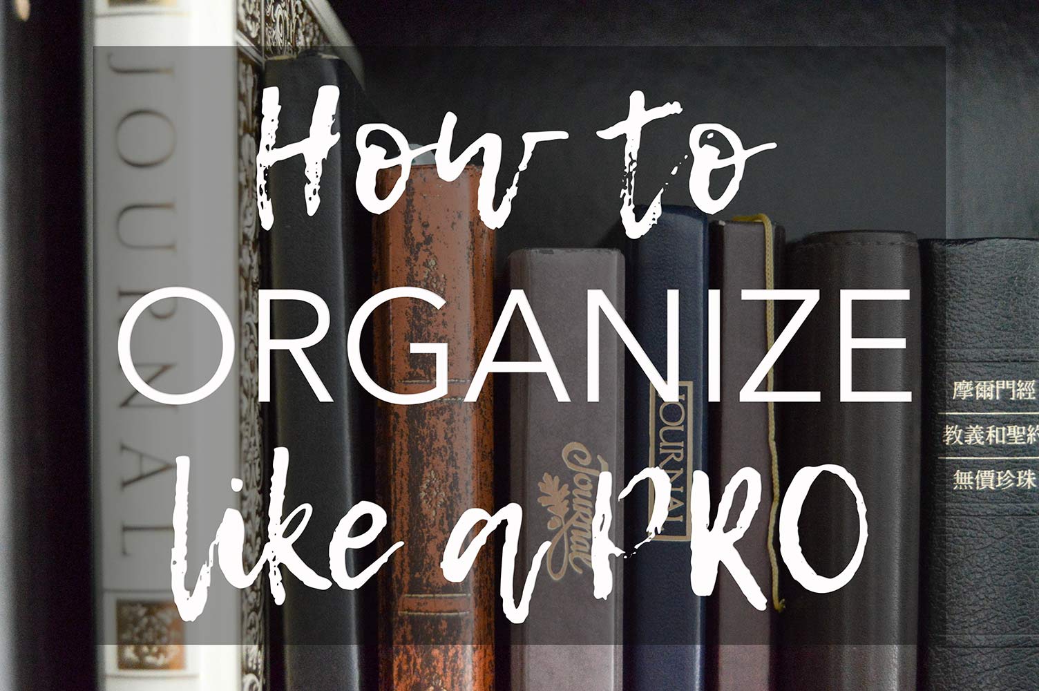 Tips for how to purge and organize your home like a pro. Organizing steps: categorizing and finding homes for things. 5 home organizing rules to live by.