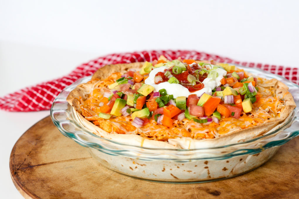 Nacho Pie - Quick & Easy Dinner Recipe - The DIY Lighthouse