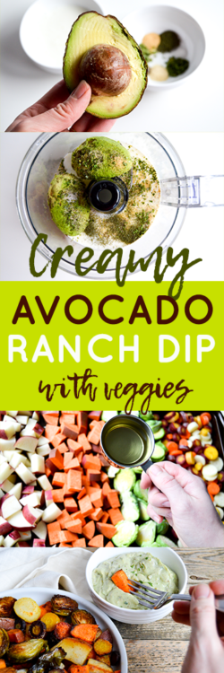 #ad | Recipe for baking hearty sheet pan veggies and avocado ranch dip recipe. Vegetable filled dinner idea for a healthy meal. @MazolaBrand corn oil and avocado substitutions. Avocado buttermilk ranch dressing dip. Delicious, easy, healthy dinner dish. #simpleswap #CollectiveBias #SoFabFood