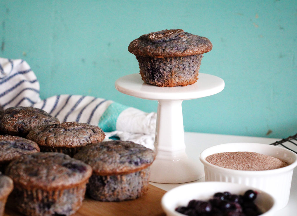 moist blueberry muffins recipe - quick and easy
