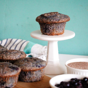 moist blueberry banana muffins recipe - quick and easy