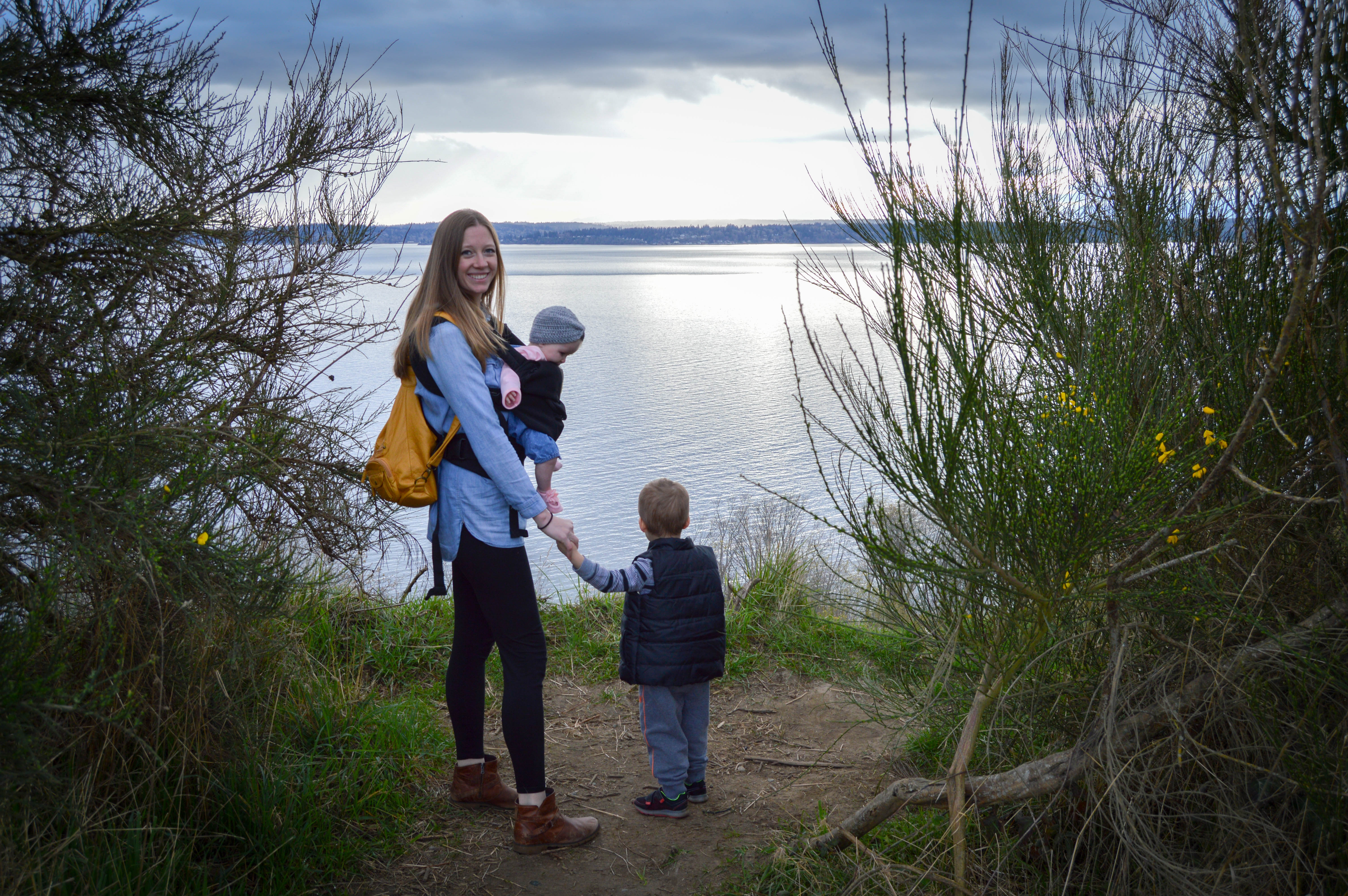 Discovery Park Adventure: Puget Sound viewpoint