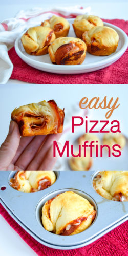 Pizza Muffins Recipe - Easy & Kid Approved! - The DIY Lighthouse