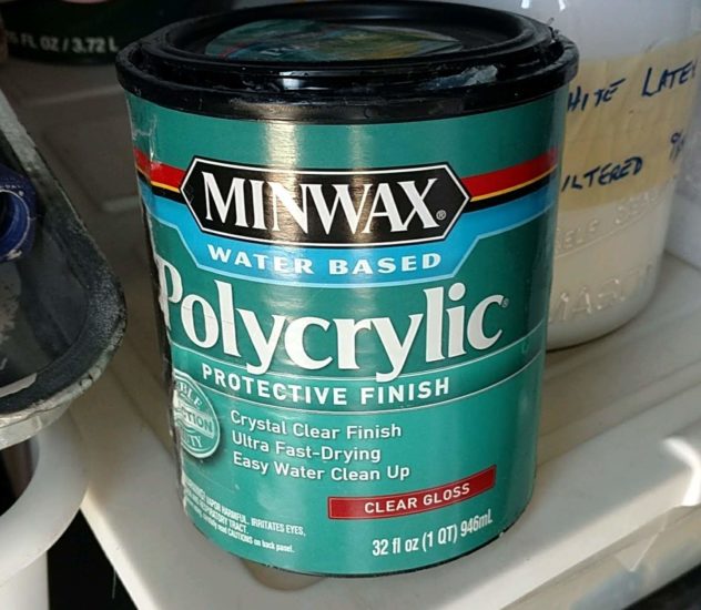 Polycrylic protective finish for my dining table