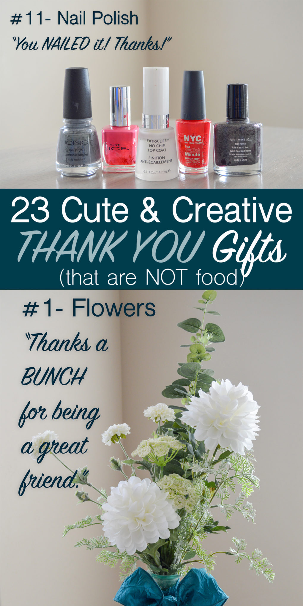 23 Cute and Creative Thank You Gifts - The DIY Lighthouse