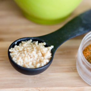 Easy Hummus Dip Recipe minced garlic
