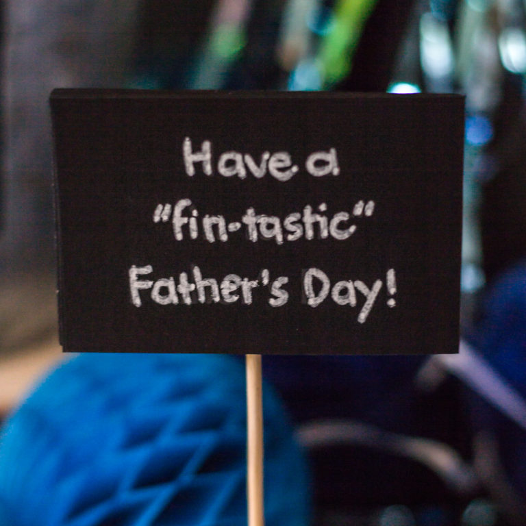 fishing-themed father's day gift basket
