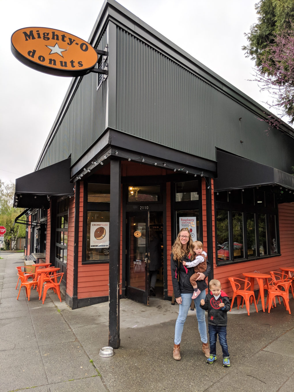 Mighty O Donuts - How to visit Seattle with kids on a 3 day trip. Fun activities to do and where to eat.
