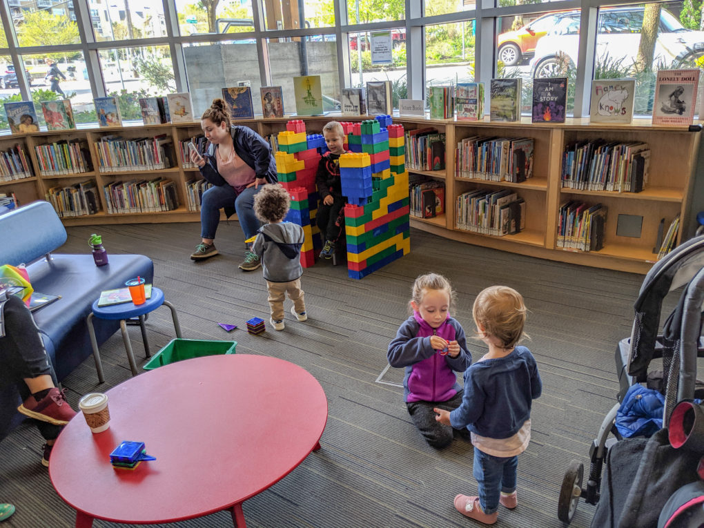 Ballard Library - How to visit Seattle with kids on a 3 day trip. Fun activities to do.