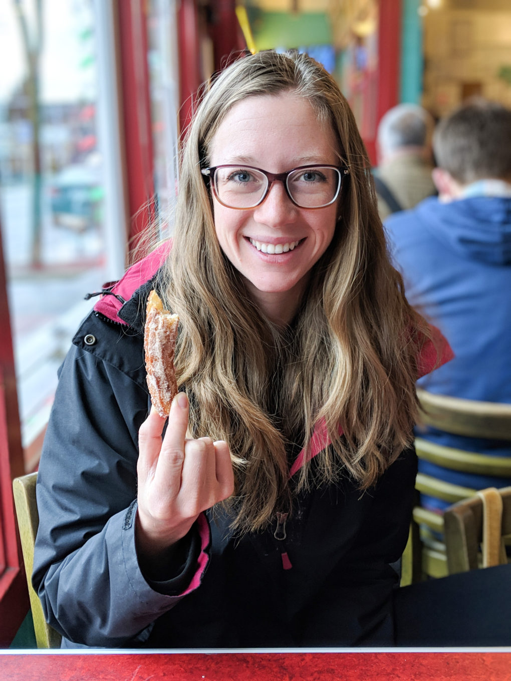 TNT Taqueria churro - How to visit Seattle with kids on a 3 day trip. Where to eat.