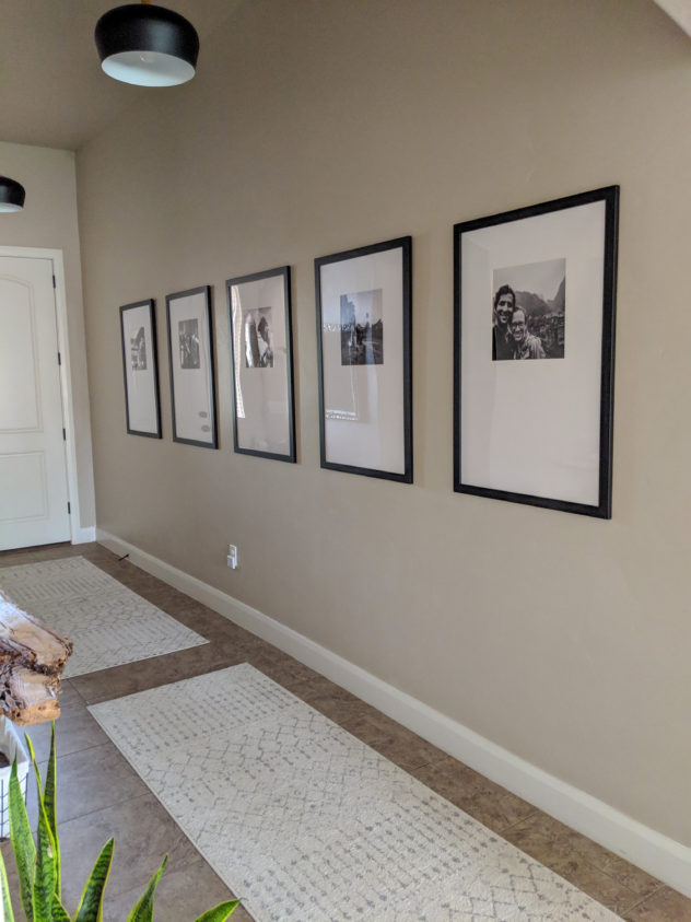 Long Entryway Ideas - Our Entry Hallway Before/After - The DIY Lighthouse