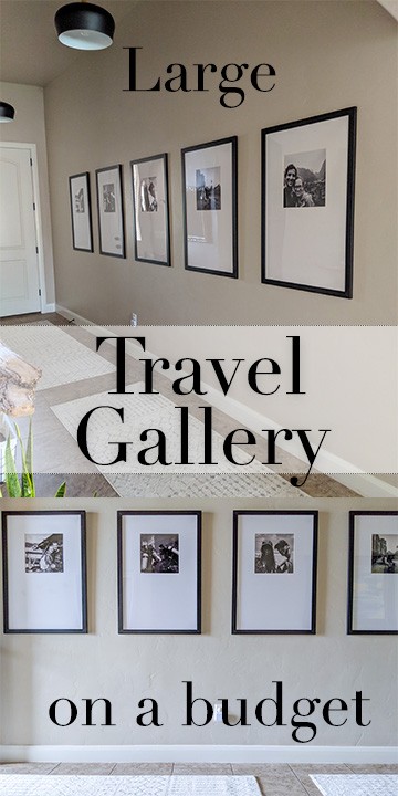 Diy Large Travel Gallery Wall Tutorial Links The Diy Lighthouse