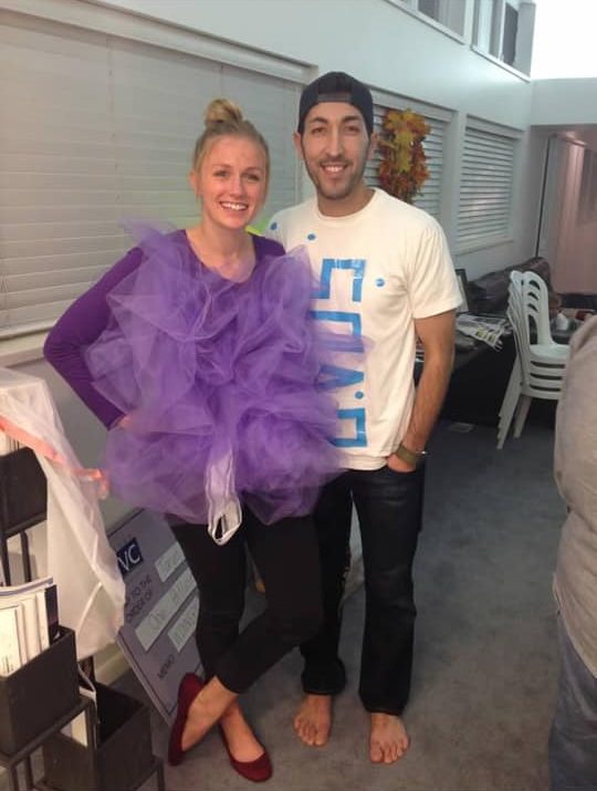 Soap and Loofah. Couple Halloween costume ideas for you and your spouse or significant other. Cute and easy Halloween costumes for couples you can DIY or buy.