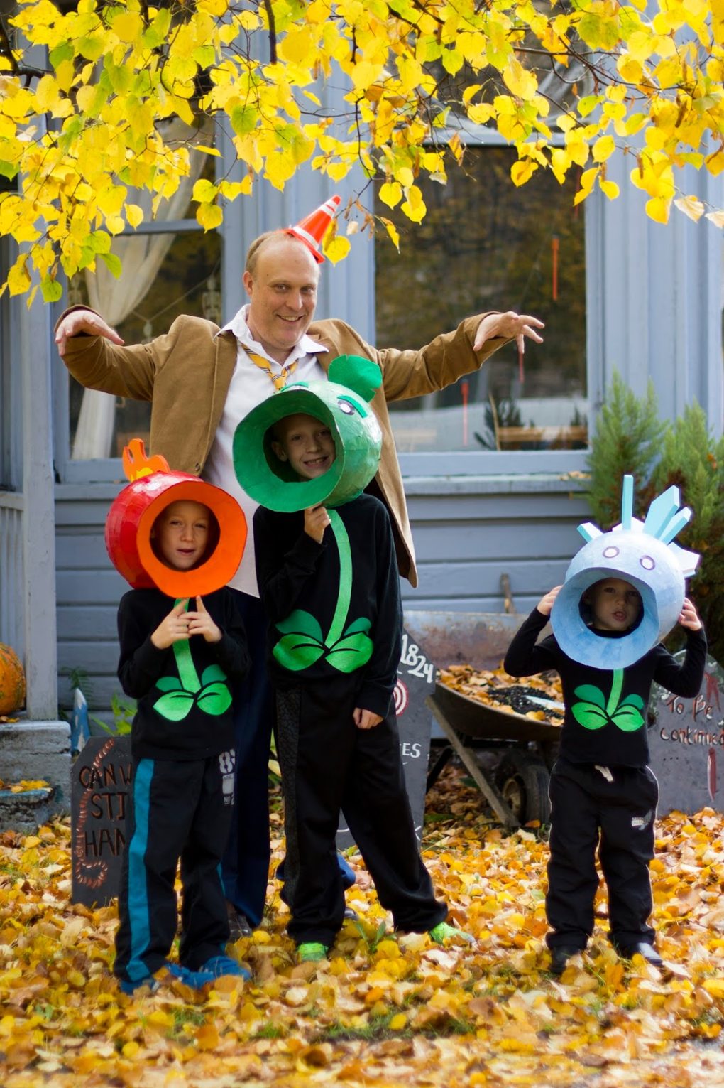Plants vs. Zombies. Group Halloween costume ideas for your big or small group of family or friends. Creative themed costumes that are easy to DIY or buy last minute.