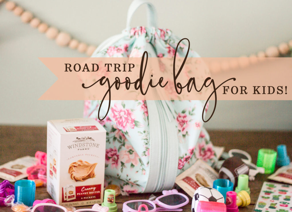 Road trip goodie bags: keeps kids occupied + count down the trip