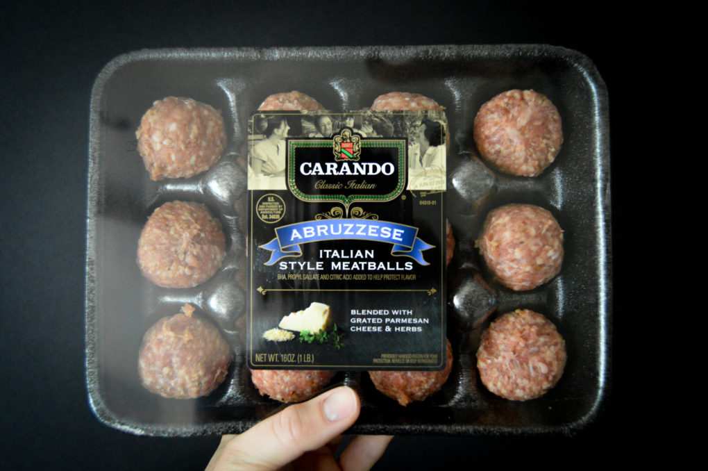 Carando Abruzzese Italian Style Meatballs.
