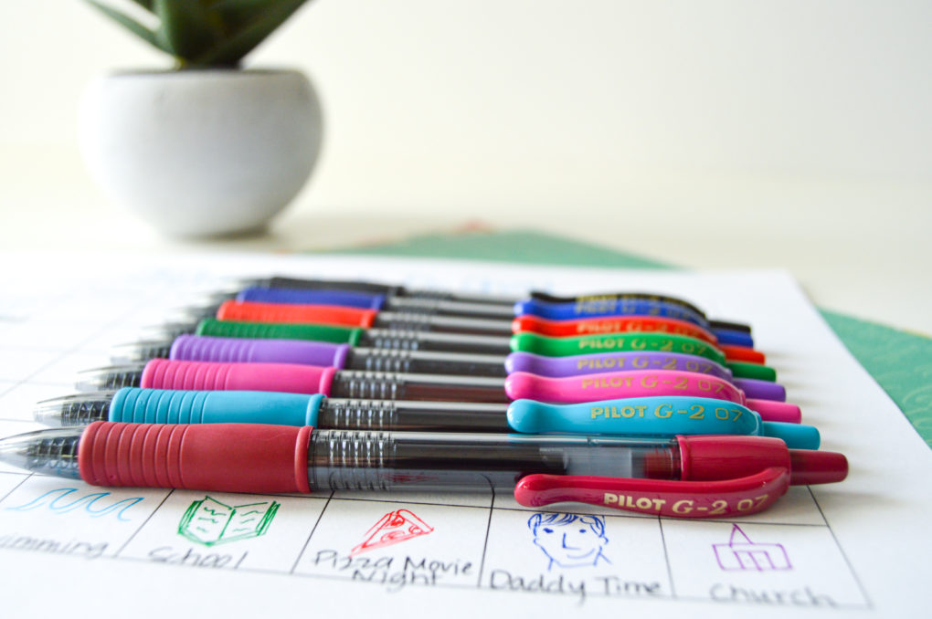 G2 Pens by Pilot Pen in multiple color options.